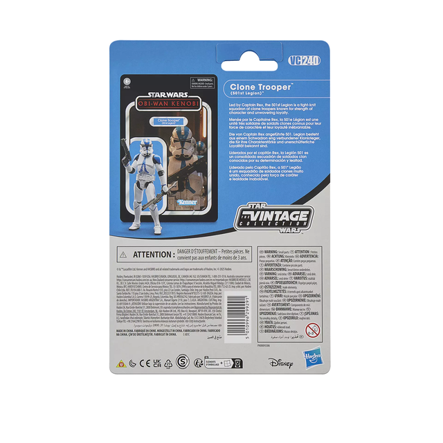 Star Wars: Obi-Wan Kenobi Vintage Collection Clone Trooper (501st Legion) 10cm