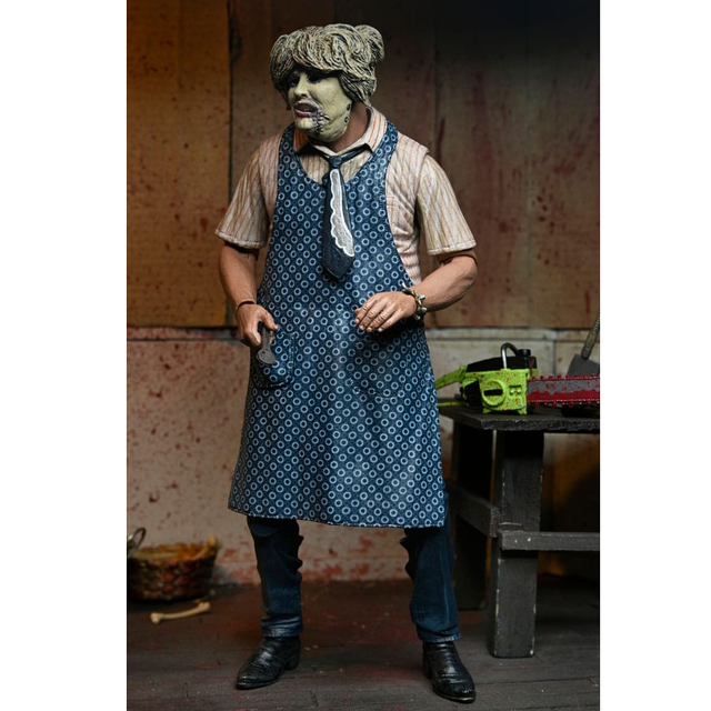 The Texas Chainsaw Massacre Ultimate Action Figure Leatherface 50th Anniversary 20cm