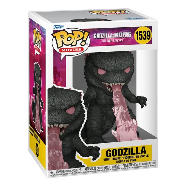 POP! Godzilla vs. Kong POP! Movies Vinyl Figure Godzilla with Heat-Ray 9cm POP! Godzilla vs. Kong POP! Movies Vinyl Figure Godzilla with Heat-Ray 9cm