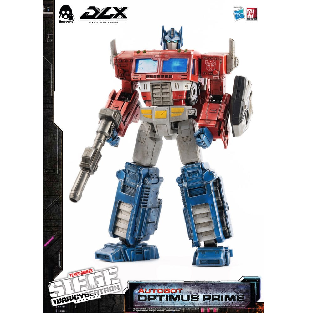 Threezero Transformers War for Cybertron DLX Optimus Prime afbeelding