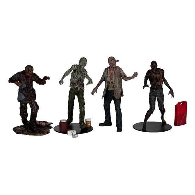 The Walking Dead Action Figures 4-Pack Walkers 13cm