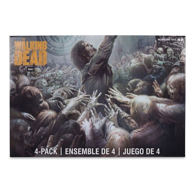 The Walking Dead Action Figures 4-Pack Walkers 13cm