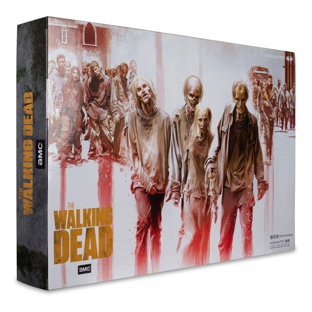 The Walking Dead Action Figures 4-Pack Walkers 13cm