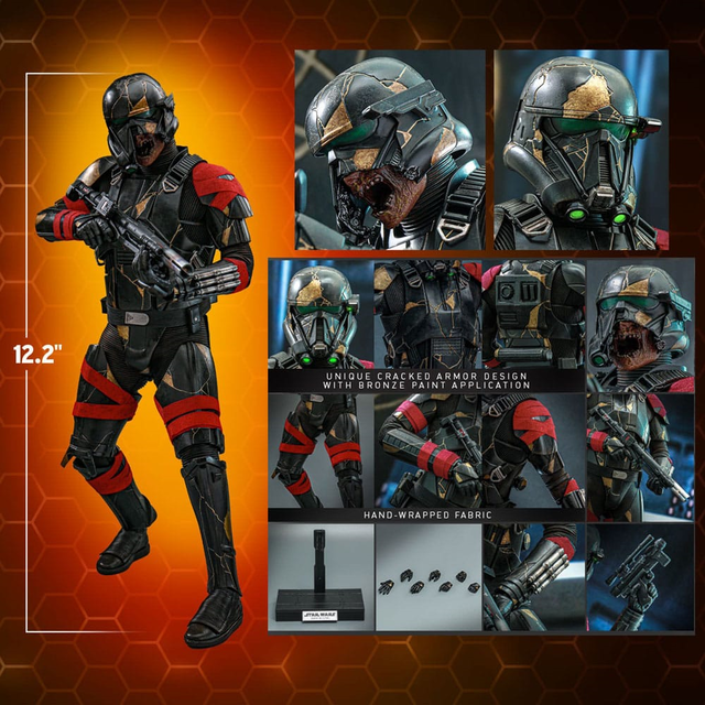 Star Wars: Ahsoka Television Masterpiece Action Figure 1/6 Death Trooper Hot Toys Exclusive 31cm