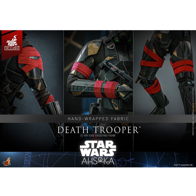 Star Wars: Ahsoka Television Masterpiece Action Figure 1/6 Death Trooper Hot Toys Exclusive 31cm