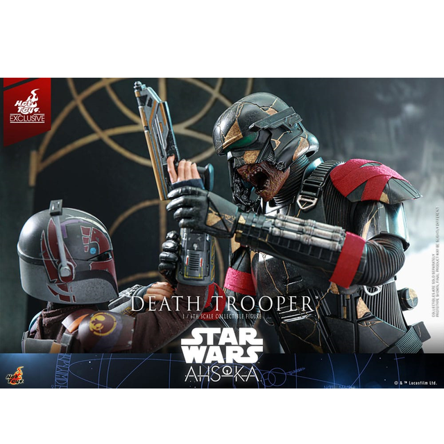 Star Wars: Ahsoka Television Masterpiece Action Figure 1/6 Death Trooper Hot Toys Exclusive 31cm