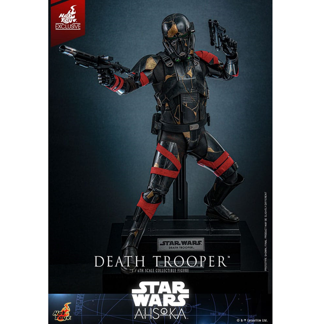 Star Wars: Ahsoka Television Masterpiece Action Figure 1/6 Death Trooper Hot Toys Exclusive 31cm