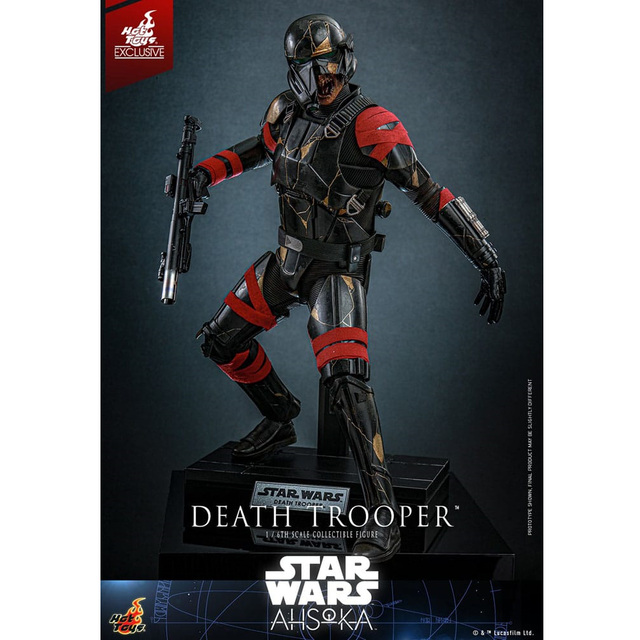 Star Wars: Ahsoka Television Masterpiece Action Figure 1/6 Death Trooper Hot Toys Exclusive 31cm