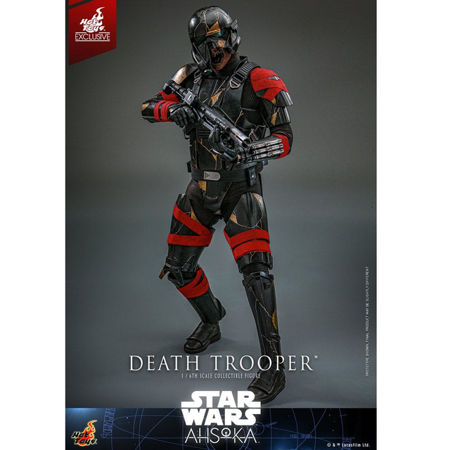 Star Wars: Ahsoka Television Masterpiece Action Figure 1/6 Death Trooper Hot Toys Exclusive 31cm