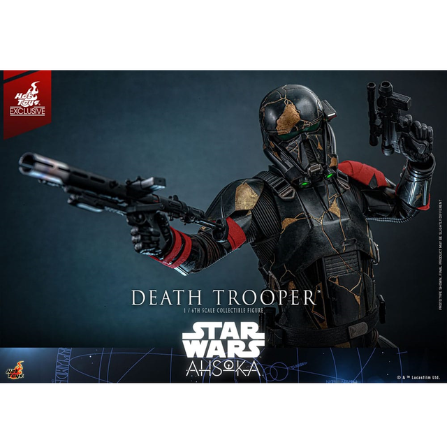 Star Wars: Ahsoka Television Masterpiece Action Figure 1/6 Death Trooper Hot Toys Exclusive 31cm