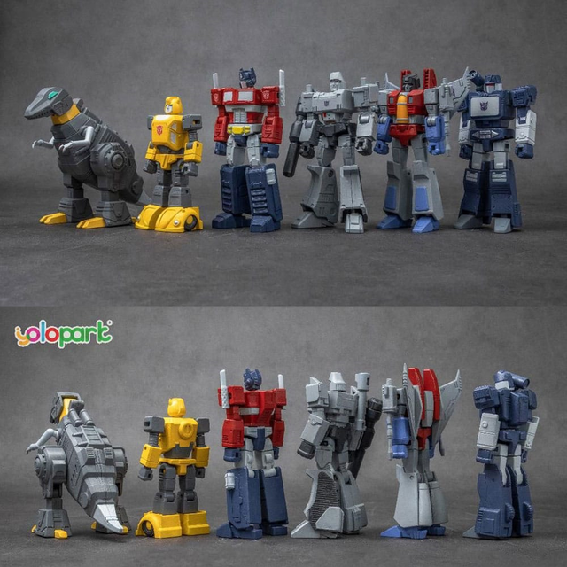 Transformers: Generation One AMK Mini Series Plastic Model Kit Assortment (6) Transformers: Generation One AMK Mini Series Plastic Model Kit Assortment (6)