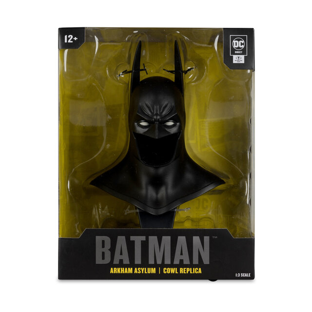 Batman (Arkham Asylum) 1/3 Batman Cowl Replica 19cm