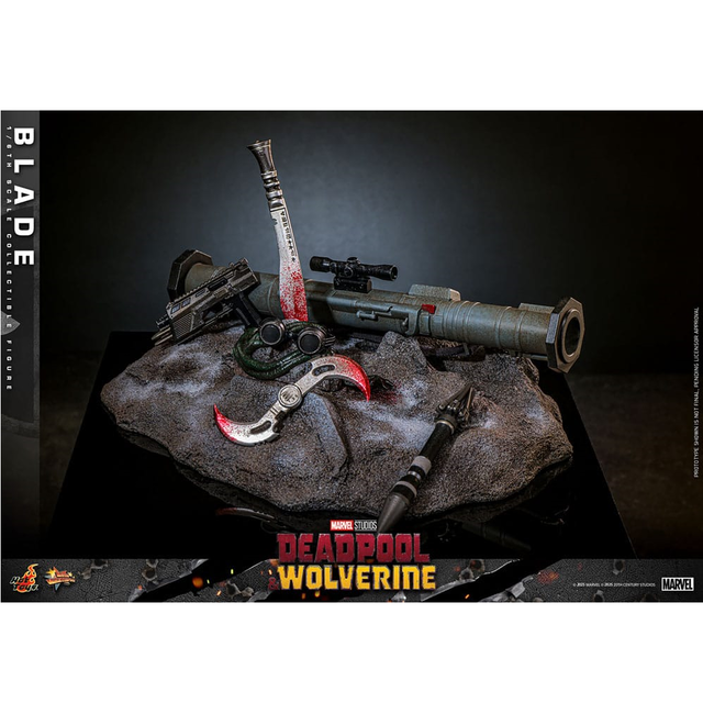 Deadpool & Wolverine Movie Masterpiece Action Figure 1/6 Blade 30cm