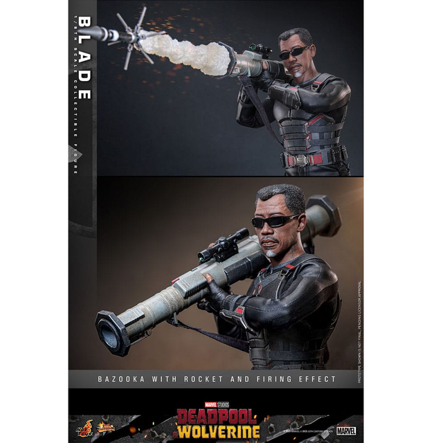 Deadpool & Wolverine Movie Masterpiece Action Figure 1/6 Blade 30cm