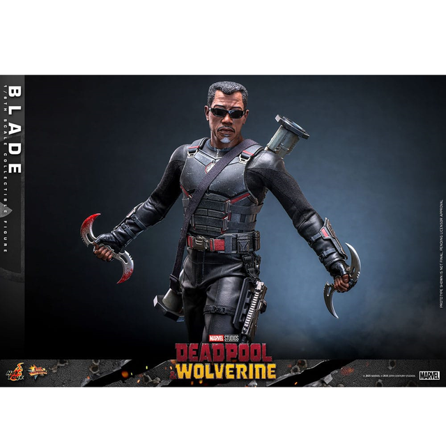 Deadpool & Wolverine Movie Masterpiece Action Figure 1/6 Blade 30cm