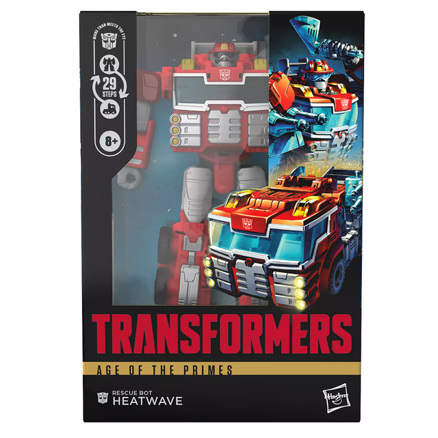 Transformers: Age of the Primes Voyager Class Rescue Bot Heatwave 17,5cm Transformers: Age of the Primes Voyager Class Rescue Bot Heatwave 17,5cm