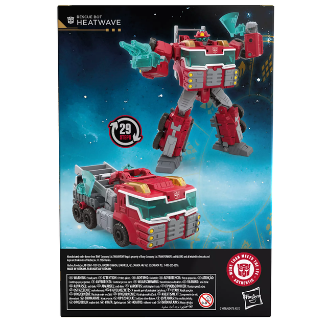 Transformers: Age of the Primes Voyager Class Rescue Bot Heatwave 17,5cm Transformers: Age of the Primes Voyager Class Rescue Bot Heatwave 17,5cm
