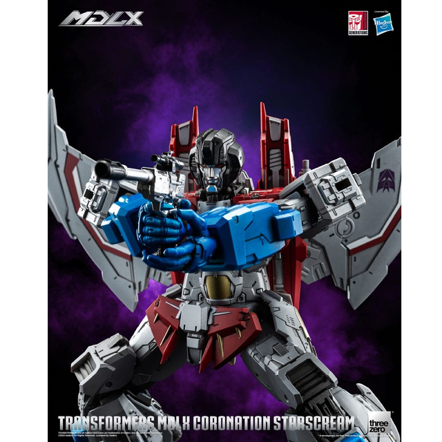 Transformers MDLX Action Figure Coronation Starscream 20cm Transformers MDLX Action Figure Coronation Starscream 20cm