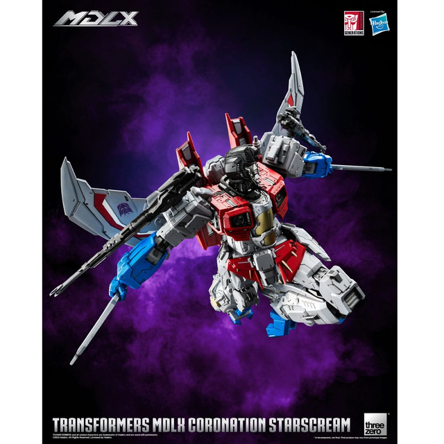 Transformers MDLX Action Figure Coronation Starscream 20cm Transformers MDLX Action Figure Coronation Starscream 20cm