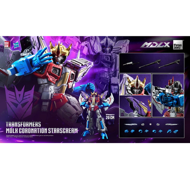 Transformers MDLX Action Figure Coronation Starscream 20cm Transformers MDLX Action Figure Coronation Starscream 20cm