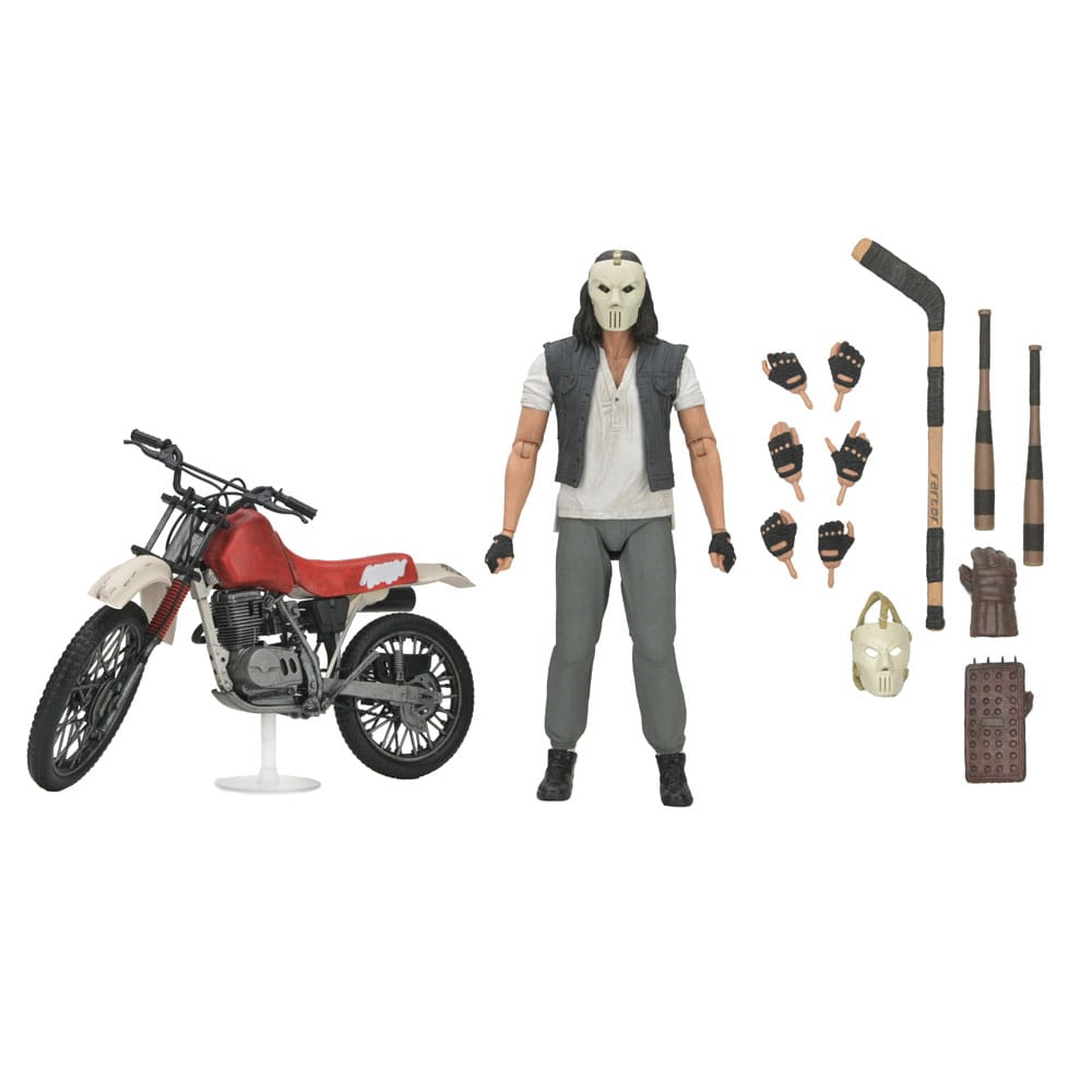 NECA TMNT Casey Jones with Dirt Bike afbeelding