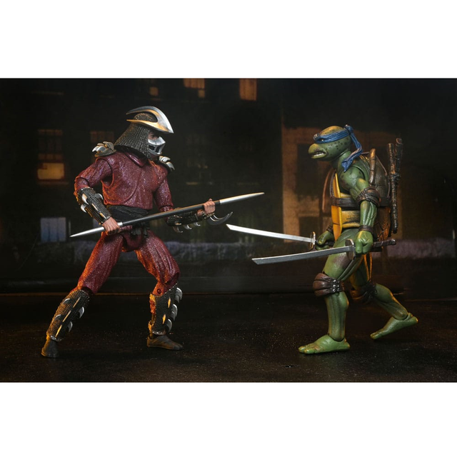 Teenage Mutant Ninja Turtles Leonardo vs. Shredder 18cm