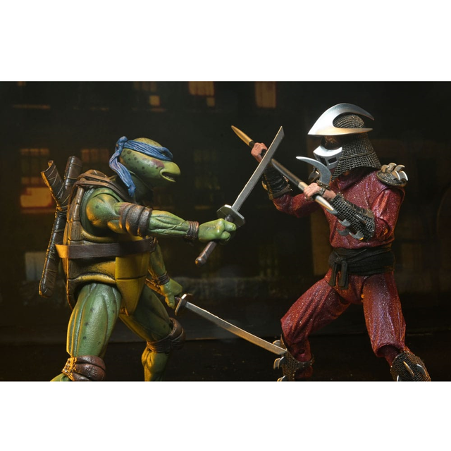 Teenage Mutant Ninja Turtles Leonardo vs. Shredder 18cm