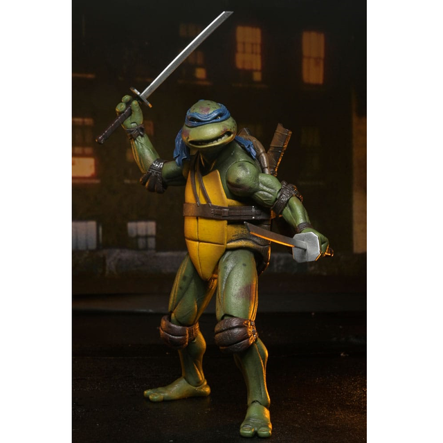 Teenage Mutant Ninja Turtles Leonardo vs. Shredder 18cm