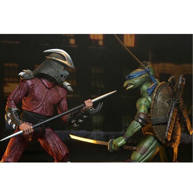 Teenage Mutant Ninja Turtles Leonardo vs. Shredder 18cm