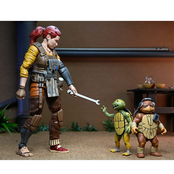 Teenage Mutant Ninja Turtles (The Last Ronin The Lost Years) Action Figure Grammy April with Yi & Moja 18cm