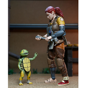 Teenage Mutant Ninja Turtles (The Last Ronin The Lost Years) Action Figure Grammy April with Yi & Moja 18cm