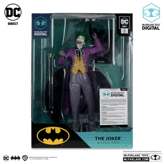 DC Direct PVC Statue 1/6 The Joker by Jason Fabok (McFarlane Digital) 29cm