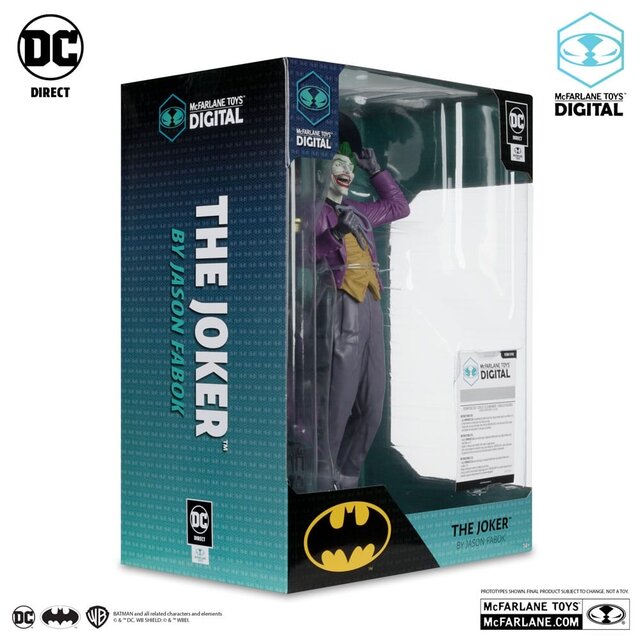DC Direct PVC Statue 1/6 The Joker by Jason Fabok (McFarlane Digital) 29cm