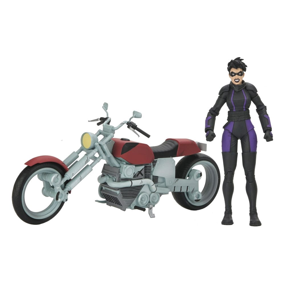 NECA TMNT Casey Marie with Motorcycle afbeelding