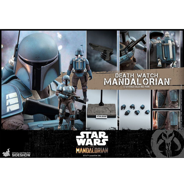 Star Wars The Mandalorian Action Figure 1/6 Death Watch Mandalorian 30cm