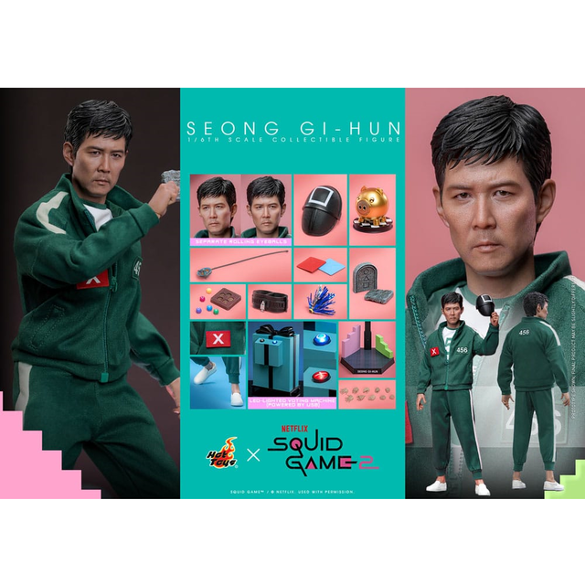 Squid Game 2 Action Figure 1/6 Seong Gi-hun 30cm