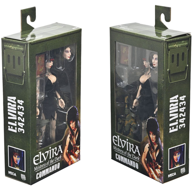 Elvira: Mistress of the Dark Commando Action Figure 20cm