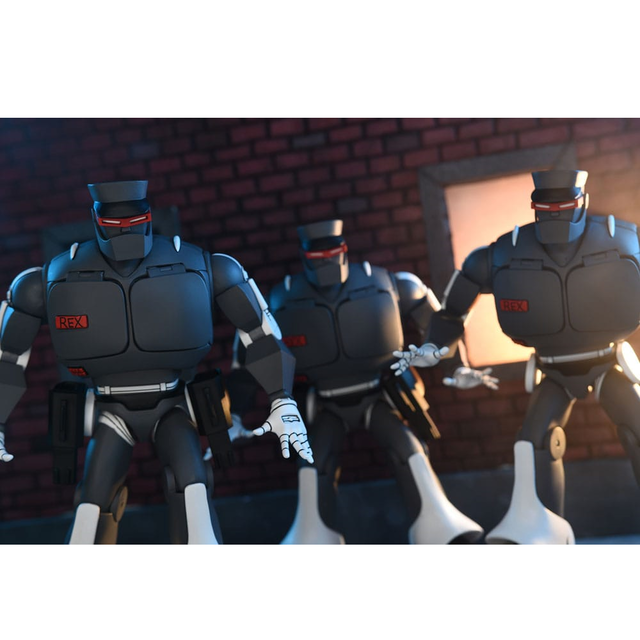 Teenage Mutant Ninja Turtles (Cartoon 1980) Action Figure Ultimate Evil Rex-1