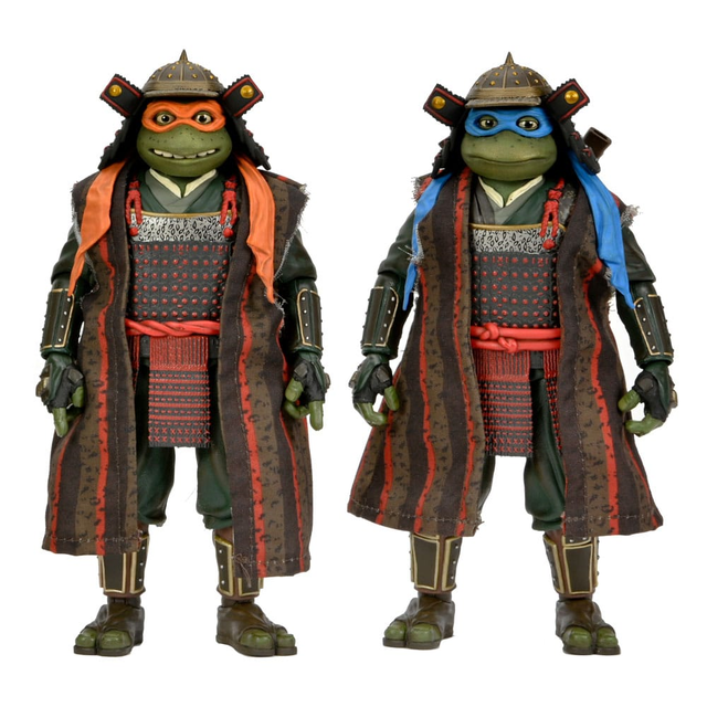 Teenage Mutant Ninja Turtles III Action Figure 2-Pack Leonardo & Michelangelo 18cm