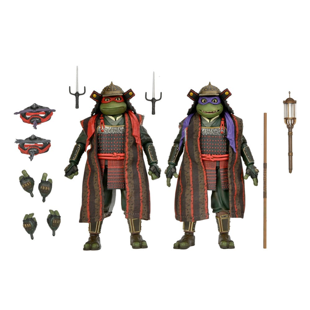 Teenage Mutant Ninja Turtles III Action Figure 2-Pack Donatello & Raphael 18cm Teenage Mutant Ninja Turtles III Action Figure 2-Pack Donatello & Raphael 18cm