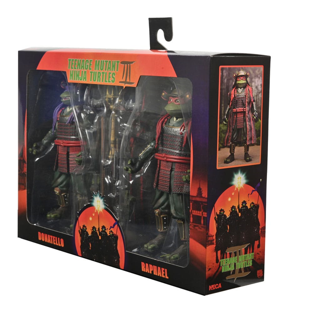 Teenage Mutant Ninja Turtles III Action Figure 2-Pack Donatello & Raphael 18cm Teenage Mutant Ninja Turtles III Action Figure 2-Pack Donatello & Raphael 18cm