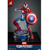 Marvel Comic Diecast Masterpiece Action Figure 1/6 Iron Patriot Hot Toys Exclusive 32cm