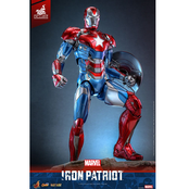 Marvel Comic Diecast Masterpiece Action Figure 1/6 Iron Patriot Hot Toys Exclusive 32cm