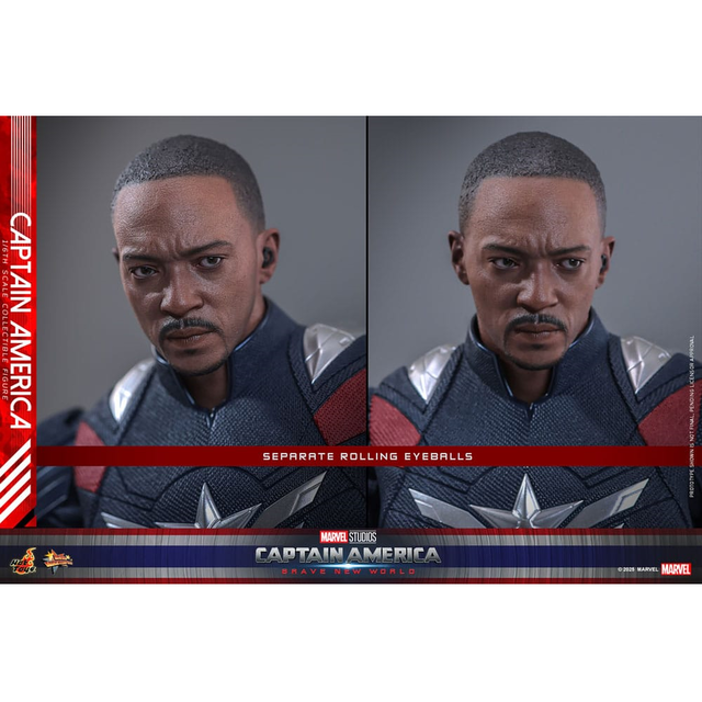 Captain America: Brave New World Movie Masterpiece Action Figure 1/6 Captain America 30cm Captain America: Brave New World Movie Masterpiece Action Figure 1/6 Captain America 30cm