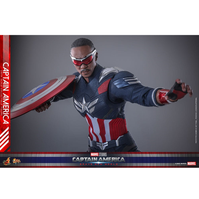 Captain America: Brave New World Movie Masterpiece Action Figure 1/6 Captain America 30cm Captain America: Brave New World Movie Masterpiece Action Figure 1/6 Captain America 30cm