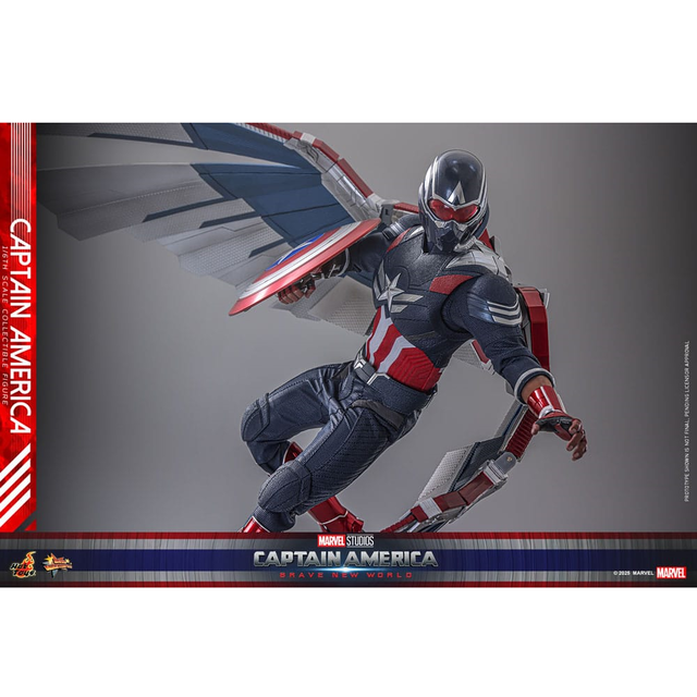 Captain America: Brave New World Movie Masterpiece Action Figure 1/6 Captain America 30cm Captain America: Brave New World Movie Masterpiece Action Figure 1/6 Captain America 30cm