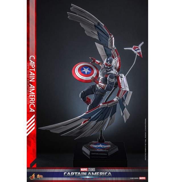 Captain America: Brave New World Movie Masterpiece Action Figure 1/6 Captain America 30cm Captain America: Brave New World Movie Masterpiece Action Figure 1/6 Captain America 30cm