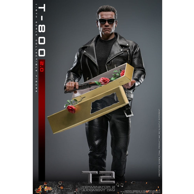Terminator 2 Movie Masterpiece Action Figure 1/6 T-800 (2.0) 32cm