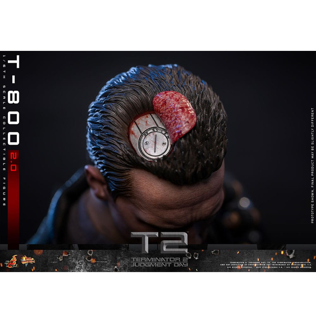 Terminator 2 Movie Masterpiece Action Figure 1/6 T-800 (2.0) 32cm