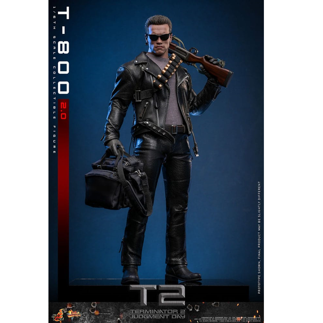 Terminator 2 Movie Masterpiece Action Figure 1/6 T-800 (2.0) 32cm